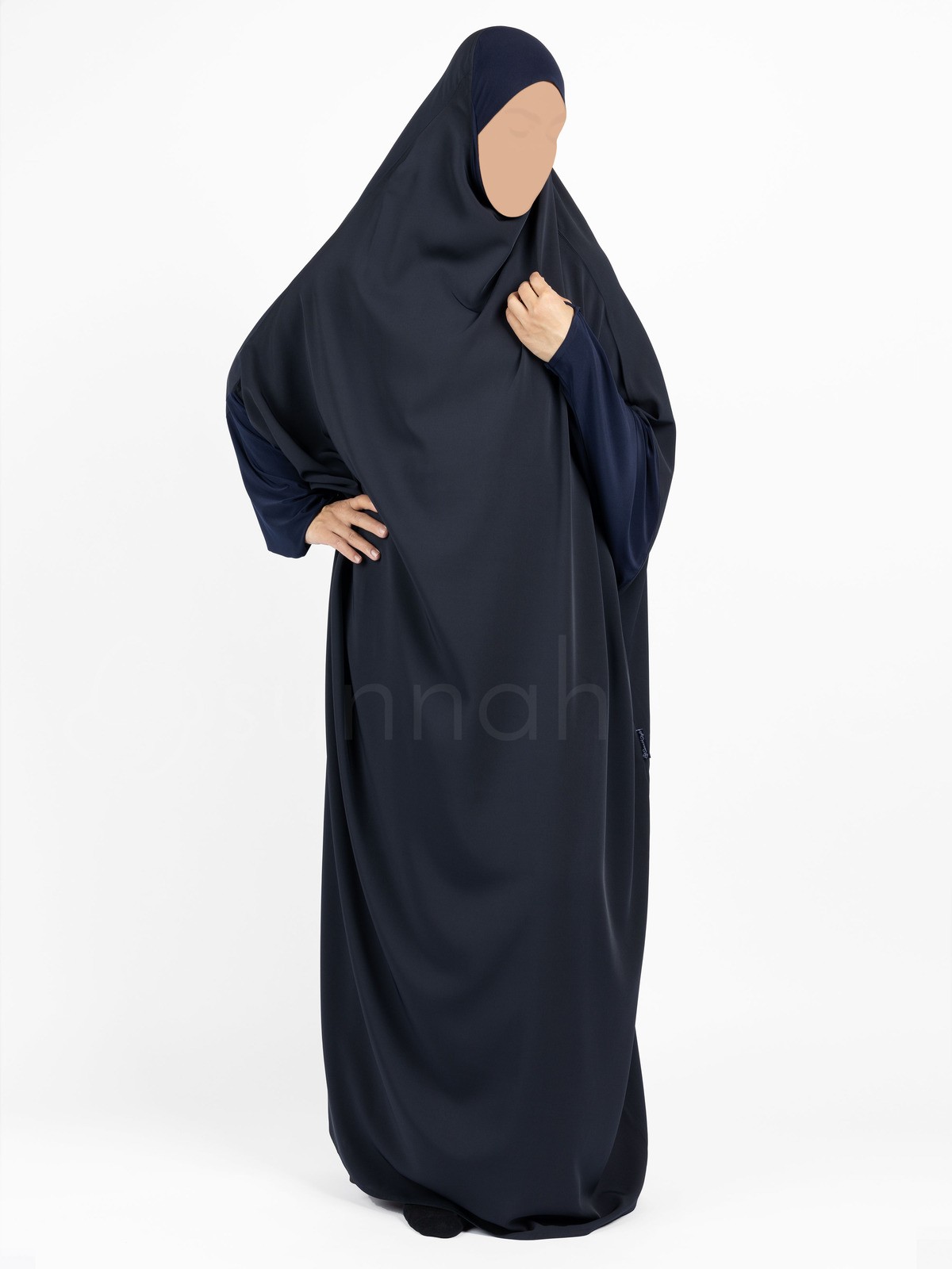 Sunnah Style - Signature Full Length Jilbab (Navy Blue)
