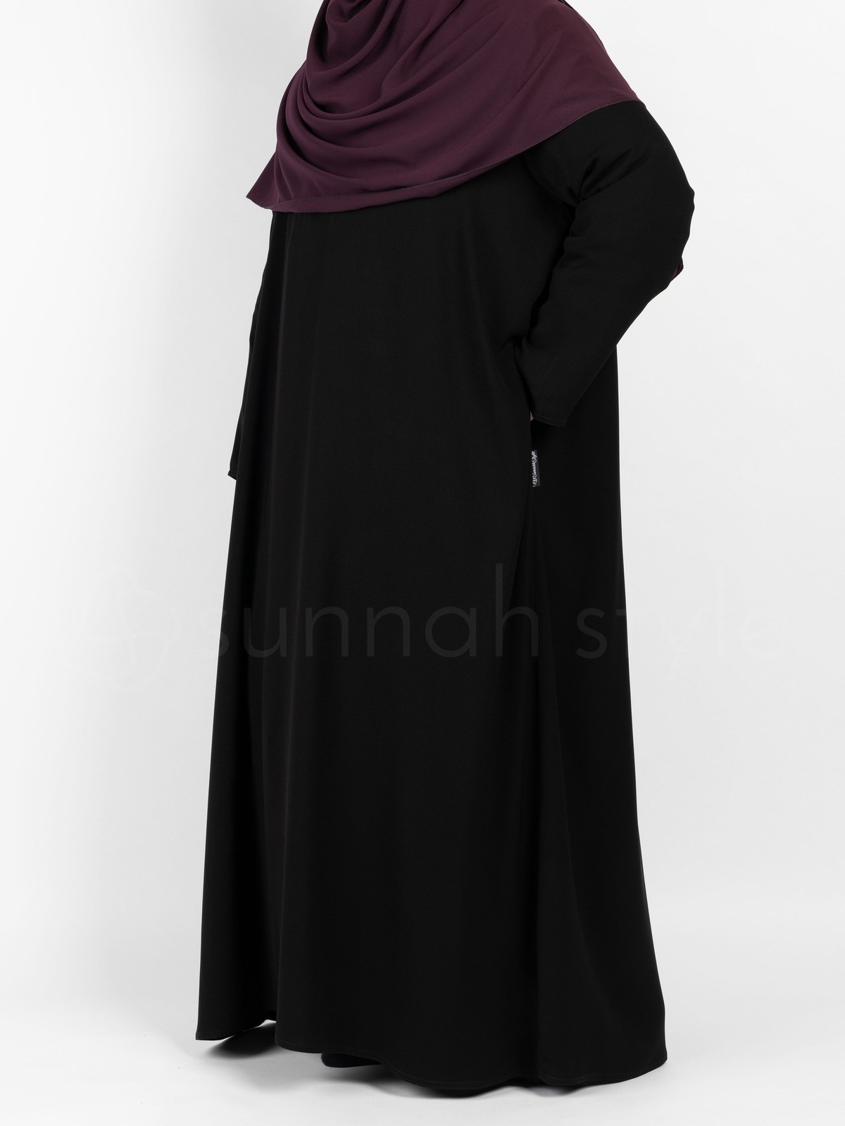 Sunnah Style - Essentials Closed Abaya - PLUS (Black)