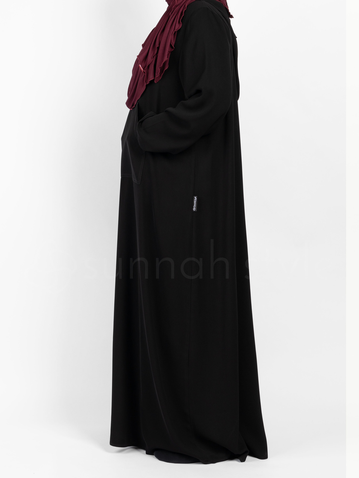 hooded cape abaya