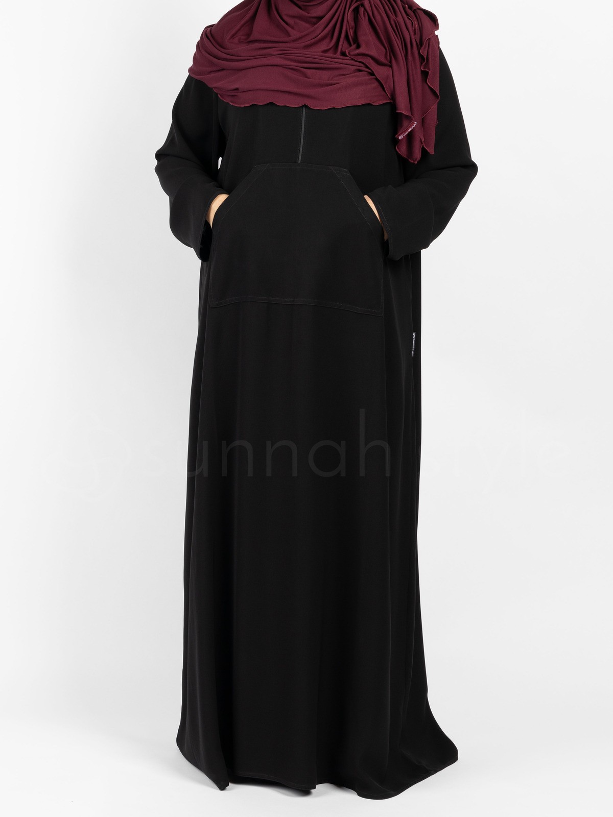 Sunnah Style - Essentials Hooded Abaya (Black)