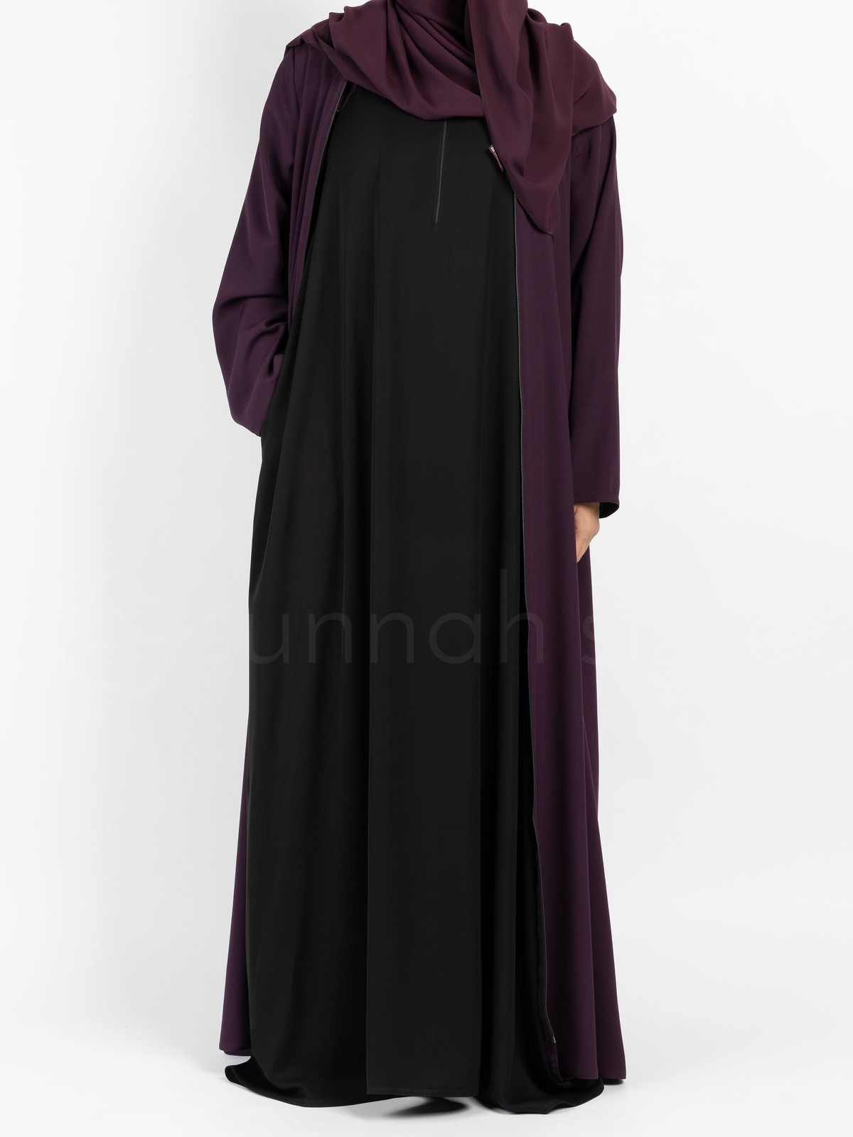Sunnah Style - Essentials Sleeveless Abaya (Black)