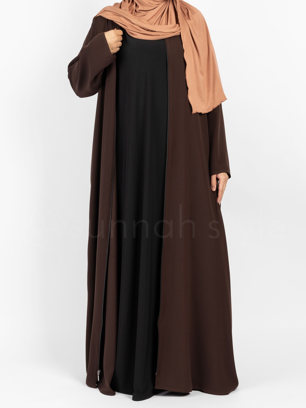 Sunnah Style - Sleeveless Jersey Abaya (Black)