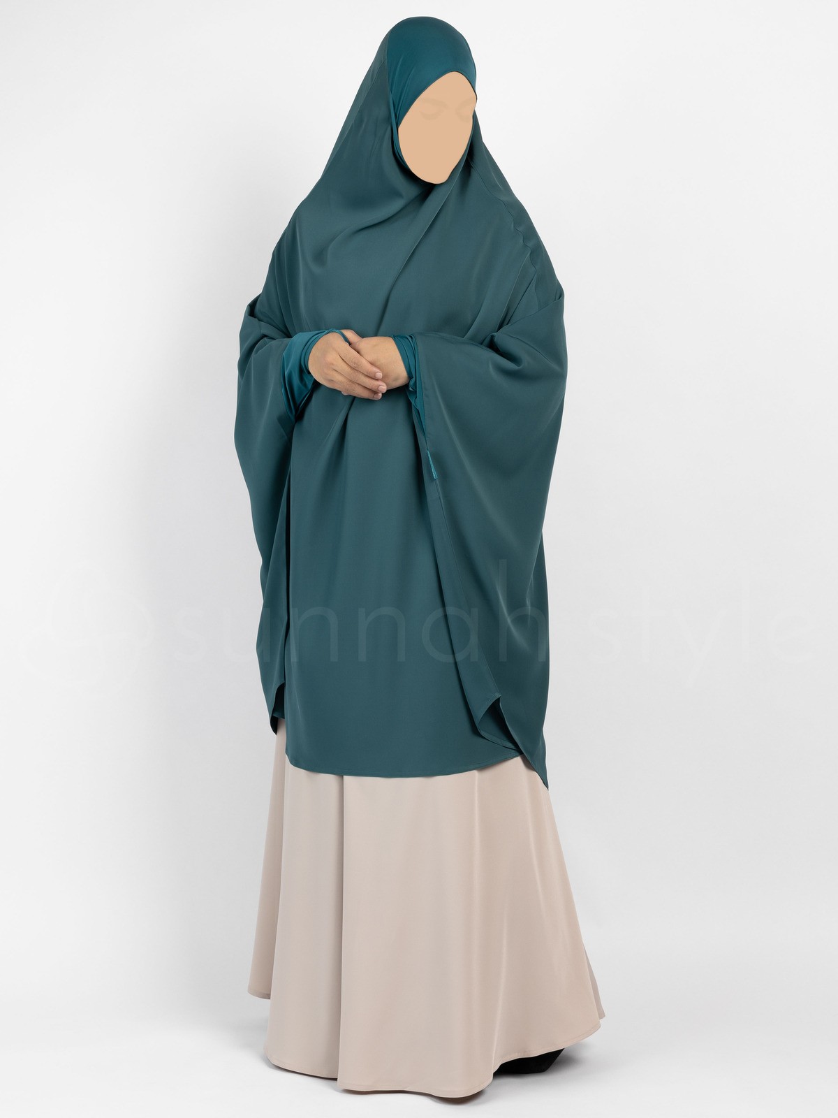 Sunnah Style - Signature Jilbab Top - Knee Length (Teal)