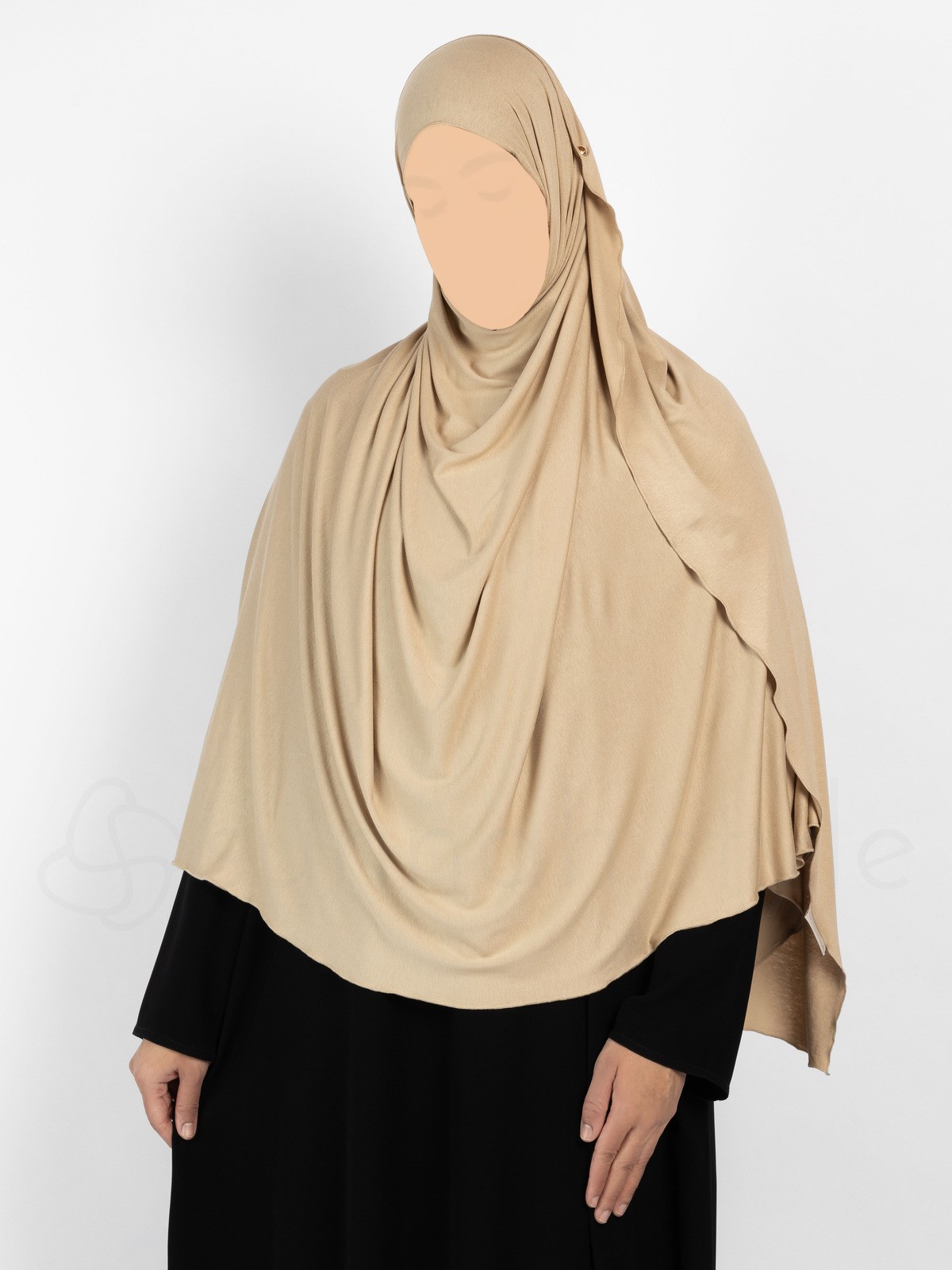 Sunnah Style - Urban Shayla (Soft Jersey) - XL (Sand)