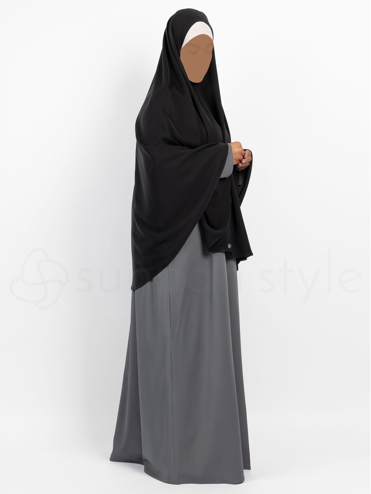 Sunnah Style - Essentials Khimar - Hip Length (Black)