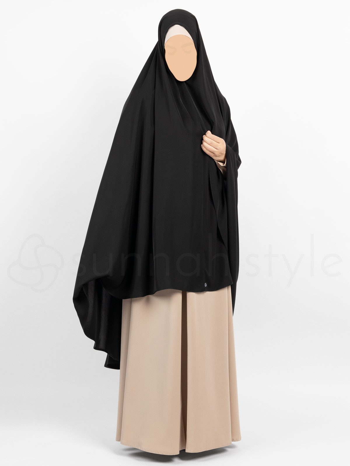 Sunnah Style - Essentials Khimar - Full Length (Black)