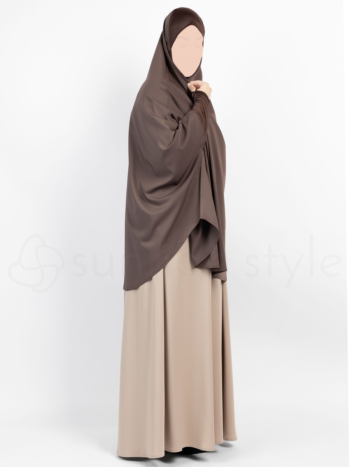 Sunnah Style - Signature Jilbab Top - Thigh Length (Mink)