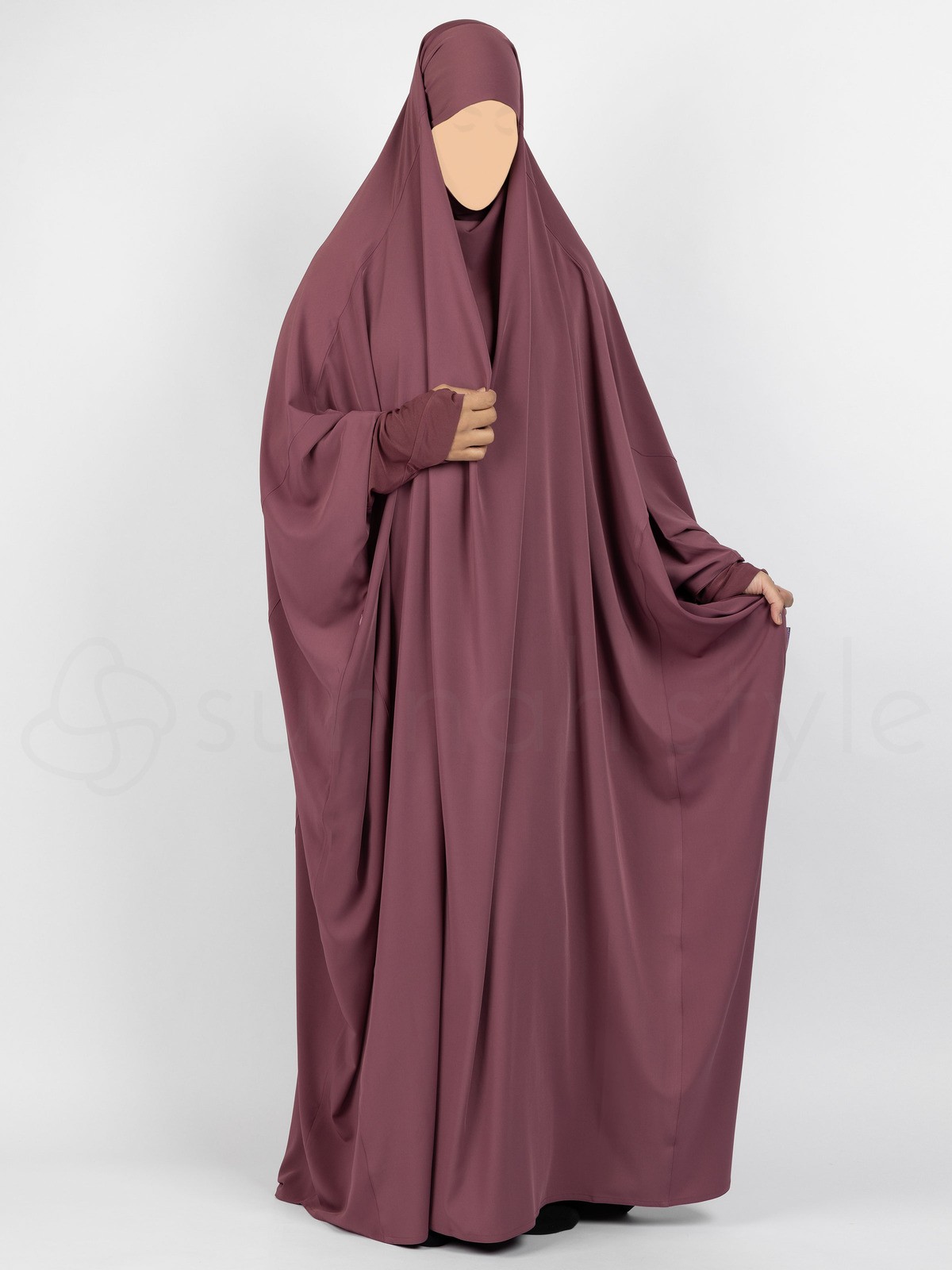 Sunnah Style -Essentials Full Length Jilbab (Rosewood)