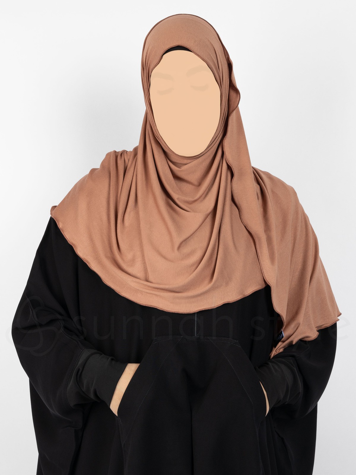 Sunnah Style - Urban Shayla (Soft Jersey) - Standard (Terracotta)
