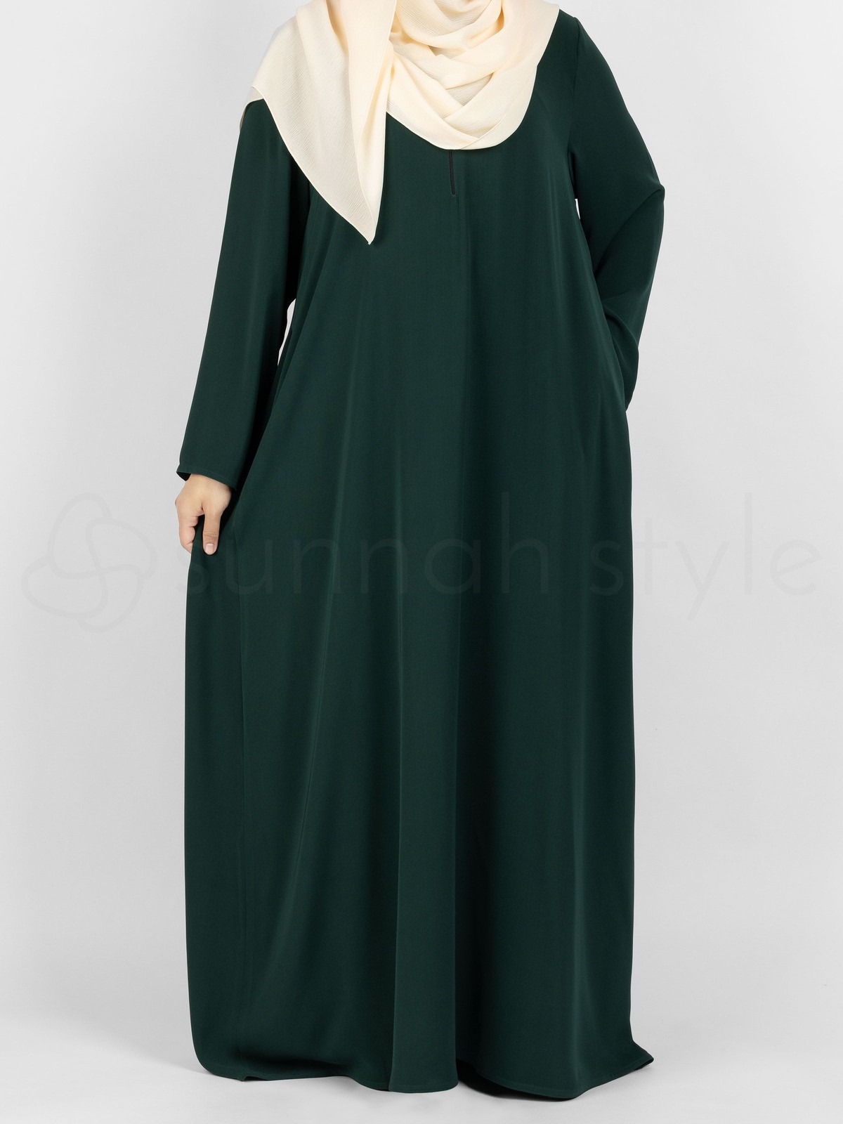 Sunnah Style - Essentials Closed Abaya (Pine)
