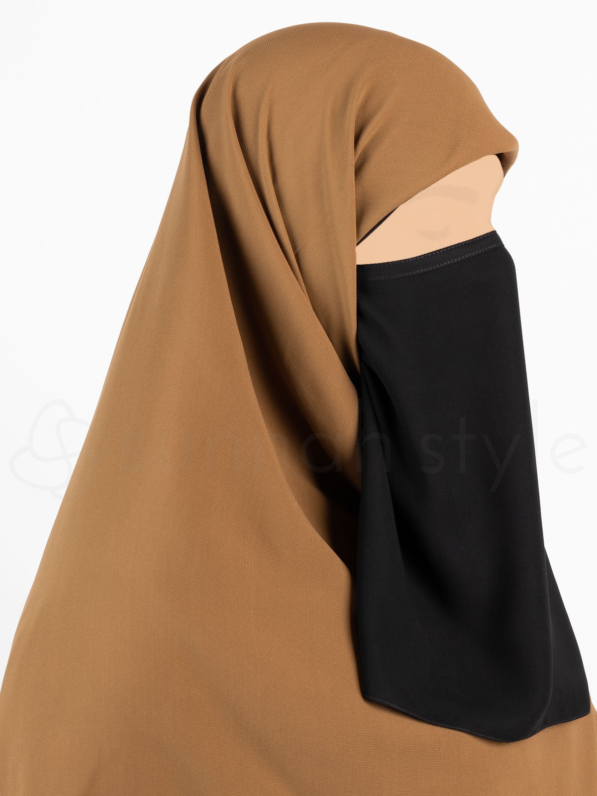 Sunnah Style - Tying Half Niqab (Black)