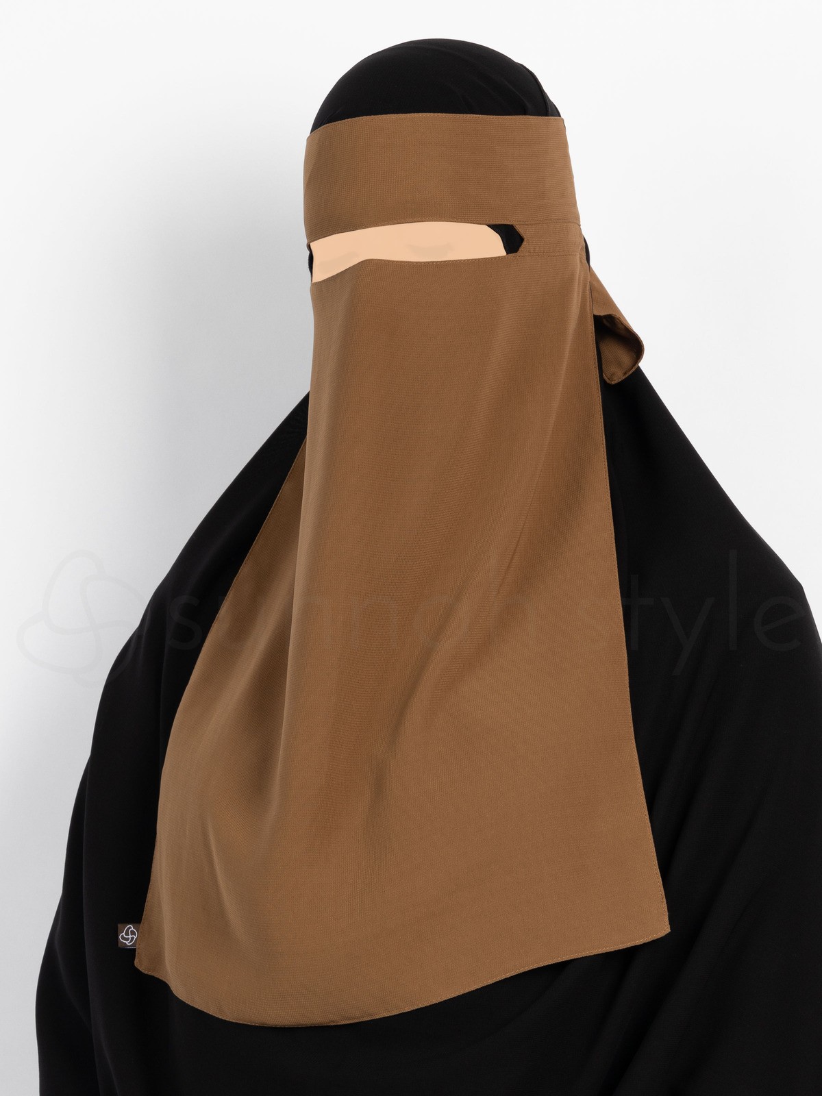 Sunnah Style - No-Pinch One Layer Niqab (Caramel)