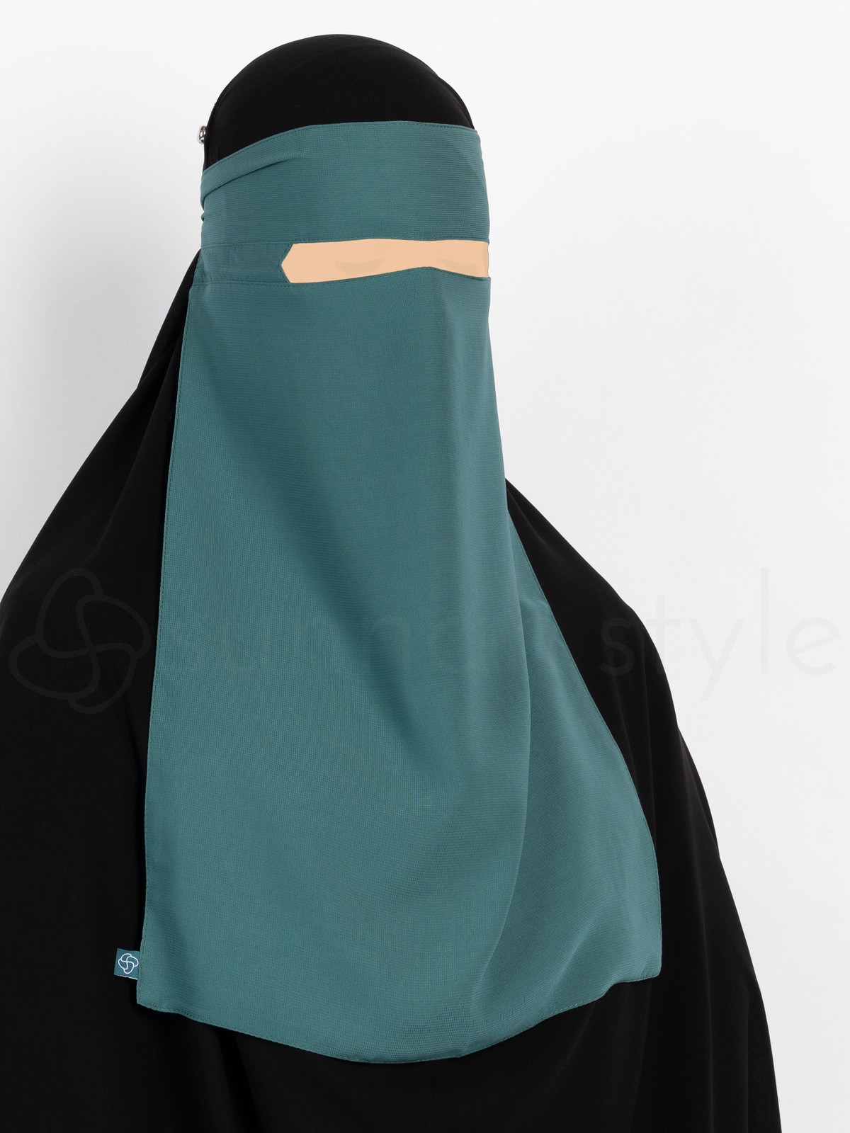 Sunnah Style - No-Pinch One Layer Niqab (Teal)