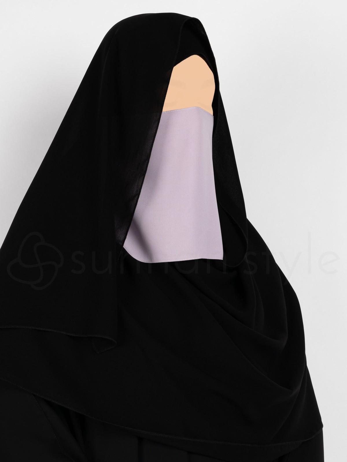 Sunnah Style - Short Elastic Half Niqab (Teal)