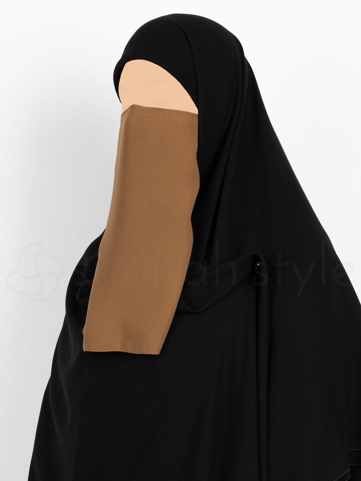 Sunnah Style - Tying Half Niqab (Caramel)