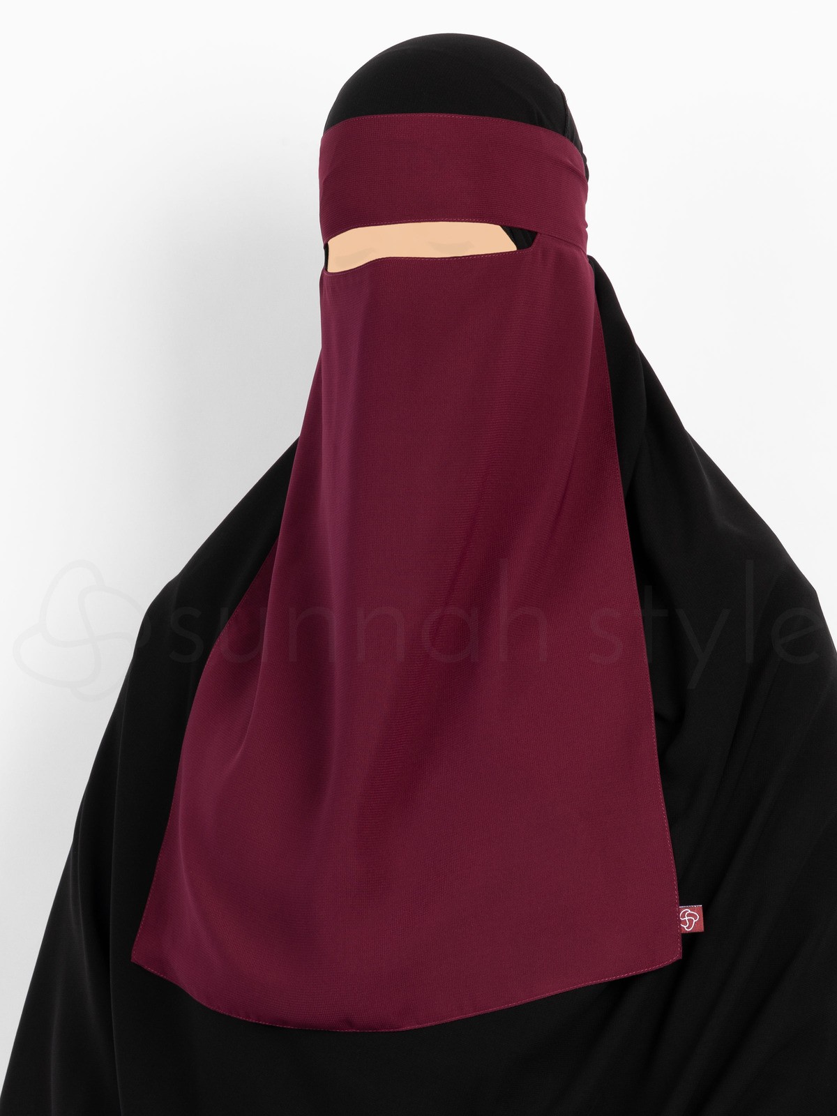 Sunnah Style - Narrow No-Pinch One Layer Niqab (Twilight Mauve)