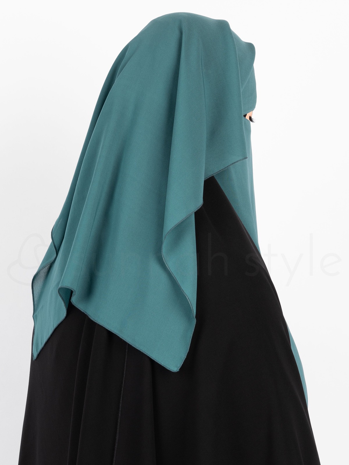 Sunnah Style - Two Layer Niqab (Teal)