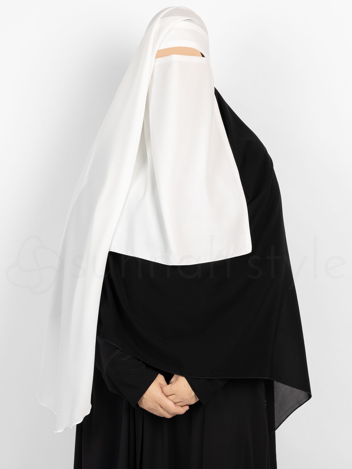 Sunnah Style - Butterfly Niqab (White)