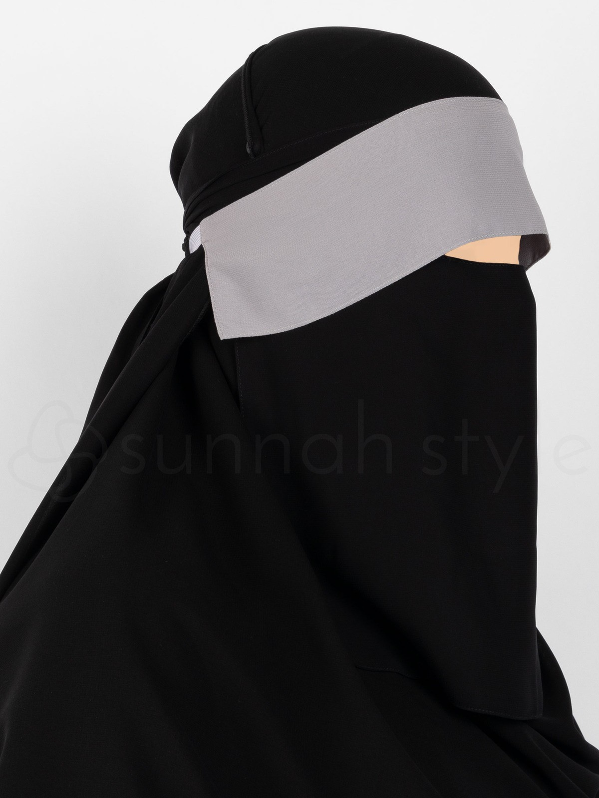 Sunnah Style - Adjustable Niqab Flap (Cement)