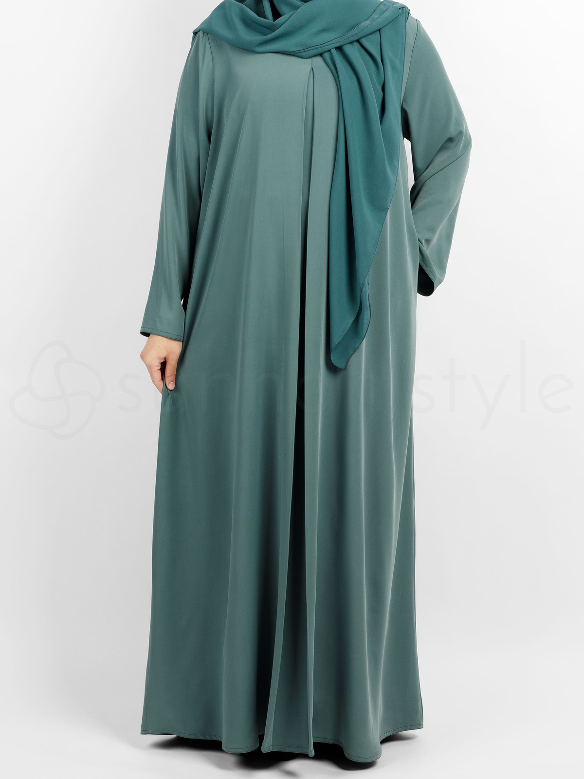 Sunnah Style - Flare Abaya (Spearmint)