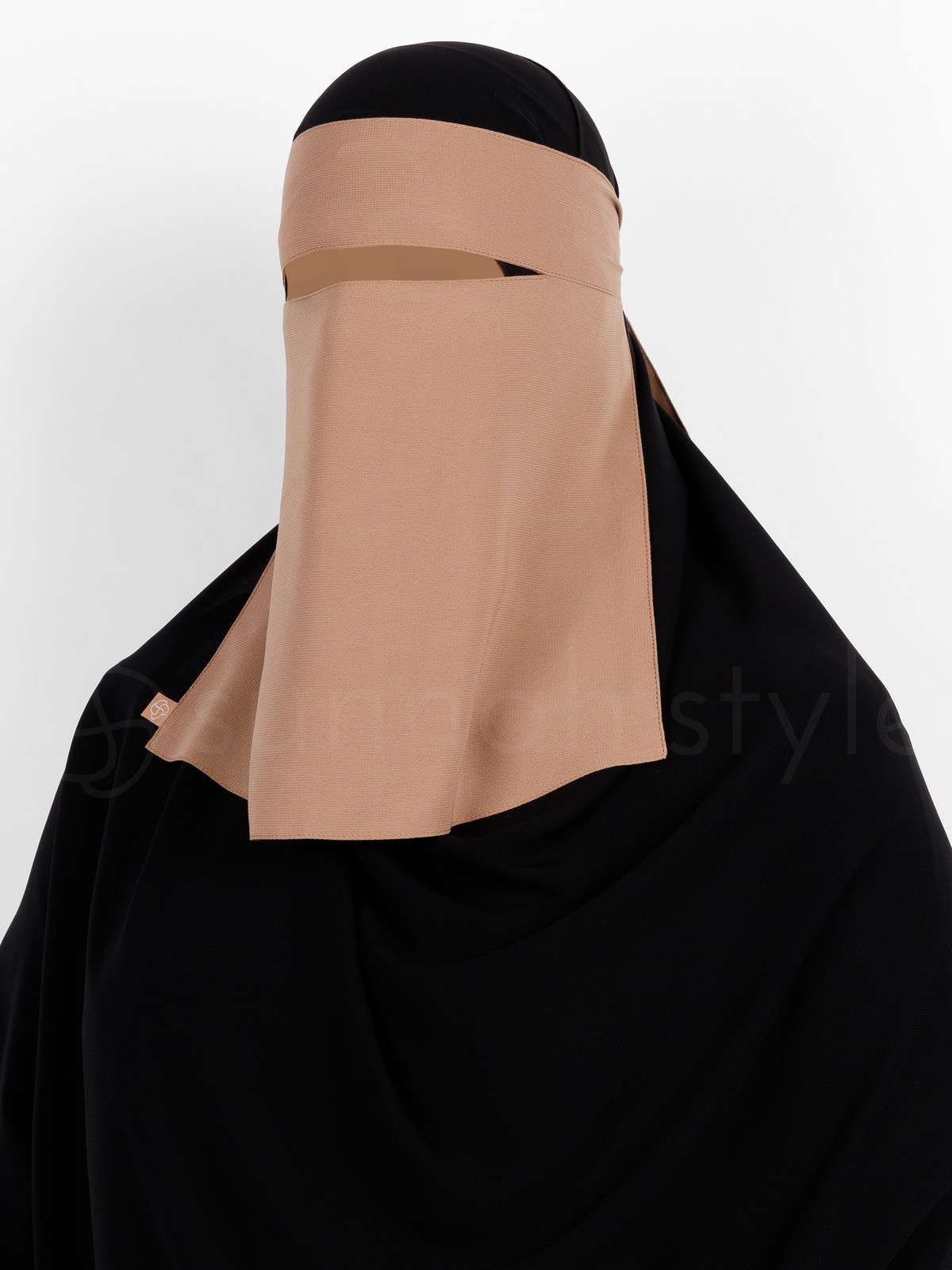 Sunnah Style - Short One Layer Niqab (Toffee)