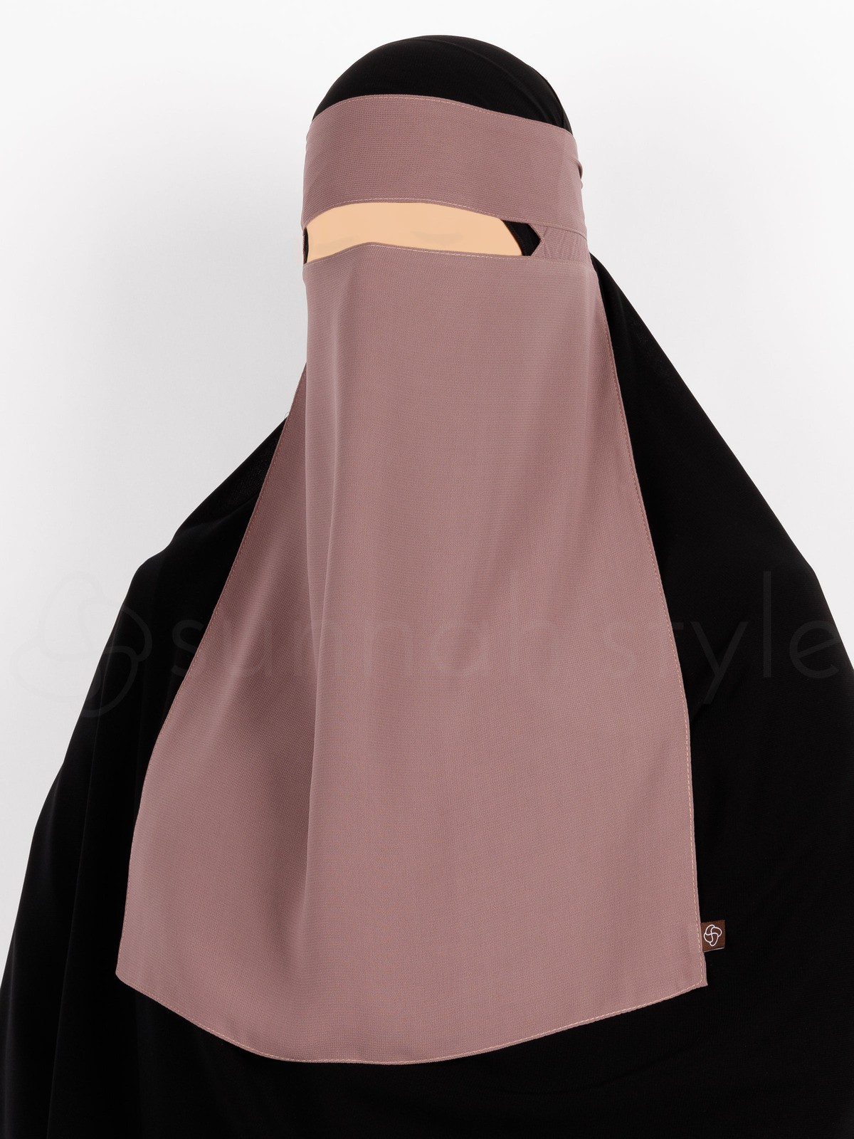 Sunnah Style - No-Pinch One Layer Niqab (Twilight Mauve)