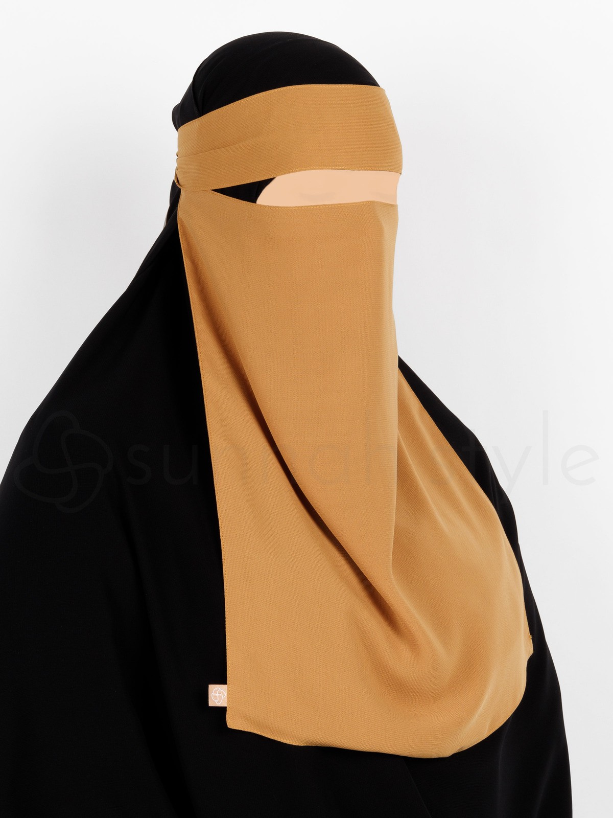 Sunnah Style - Pull-Down One Layer Niqab (Honey)