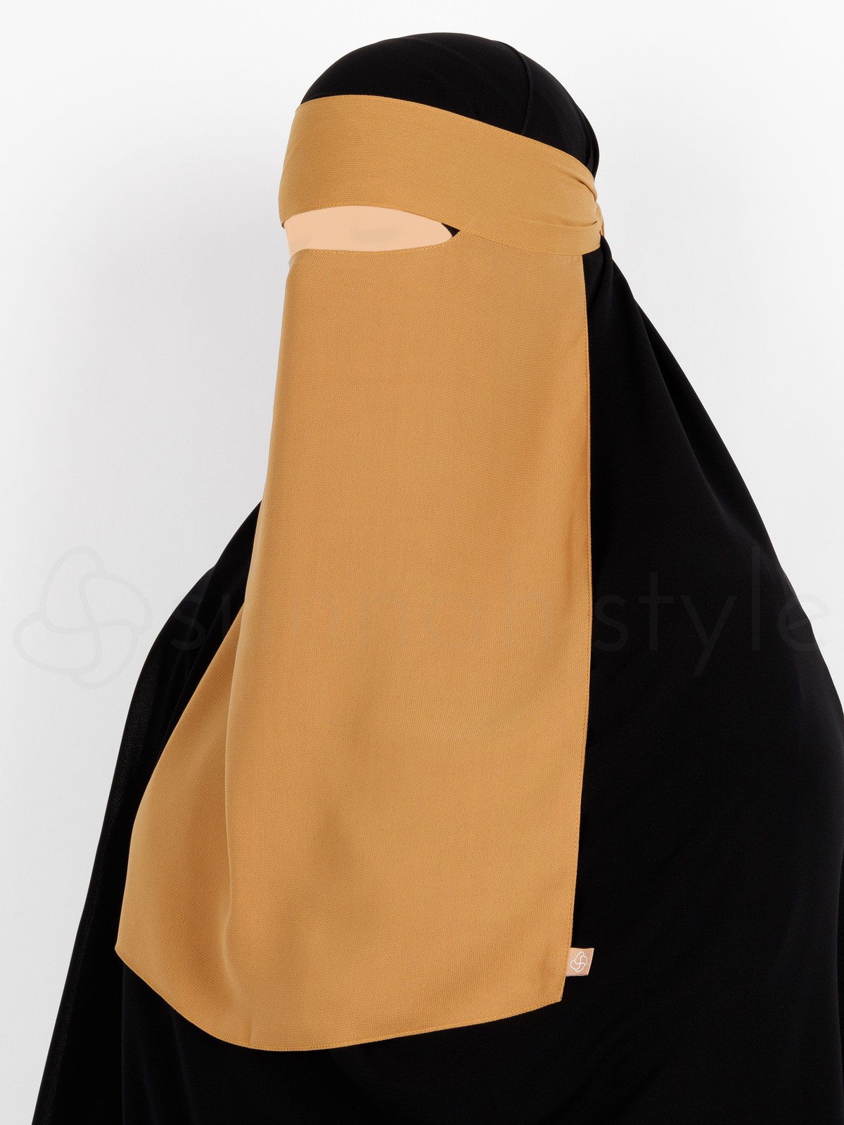 Sunnah Style - Narrow No-Pinch One Layer Niqab (Honey)