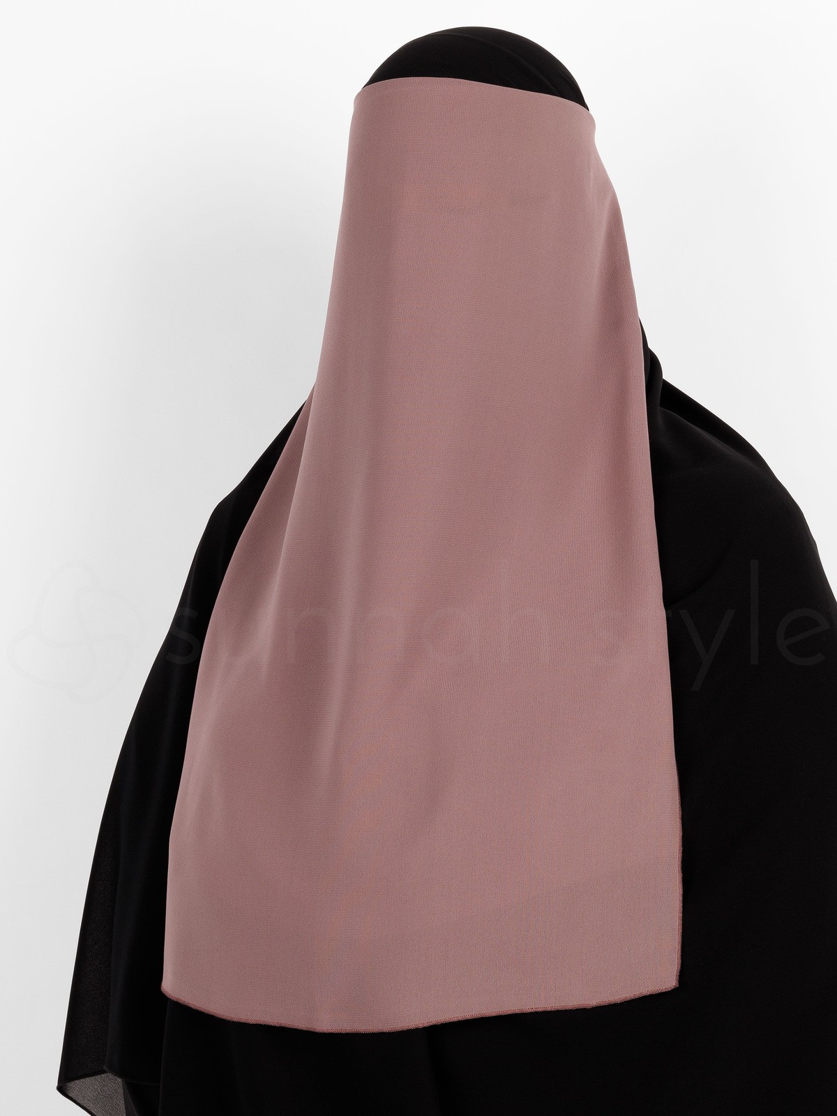 Sunnah Style - Two Layer Niqab (Twilight Mauve)