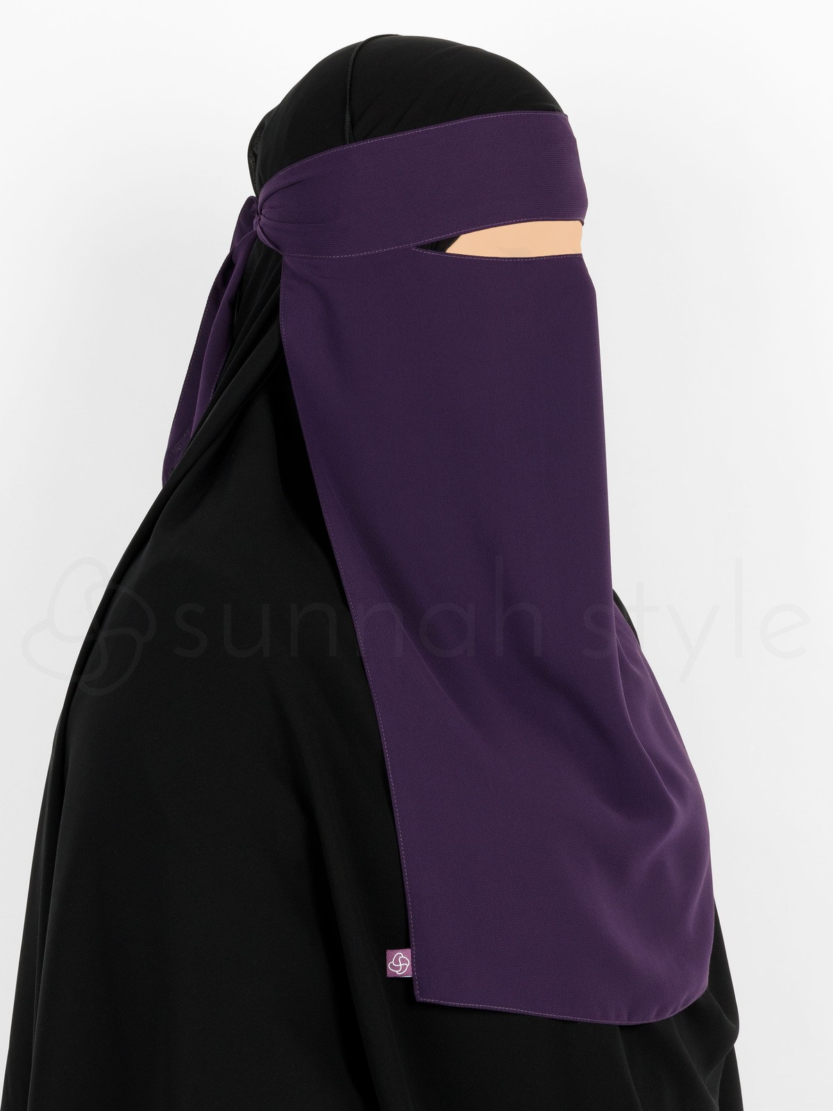 Sunnah Style - One Layer Niqab (Violet)
