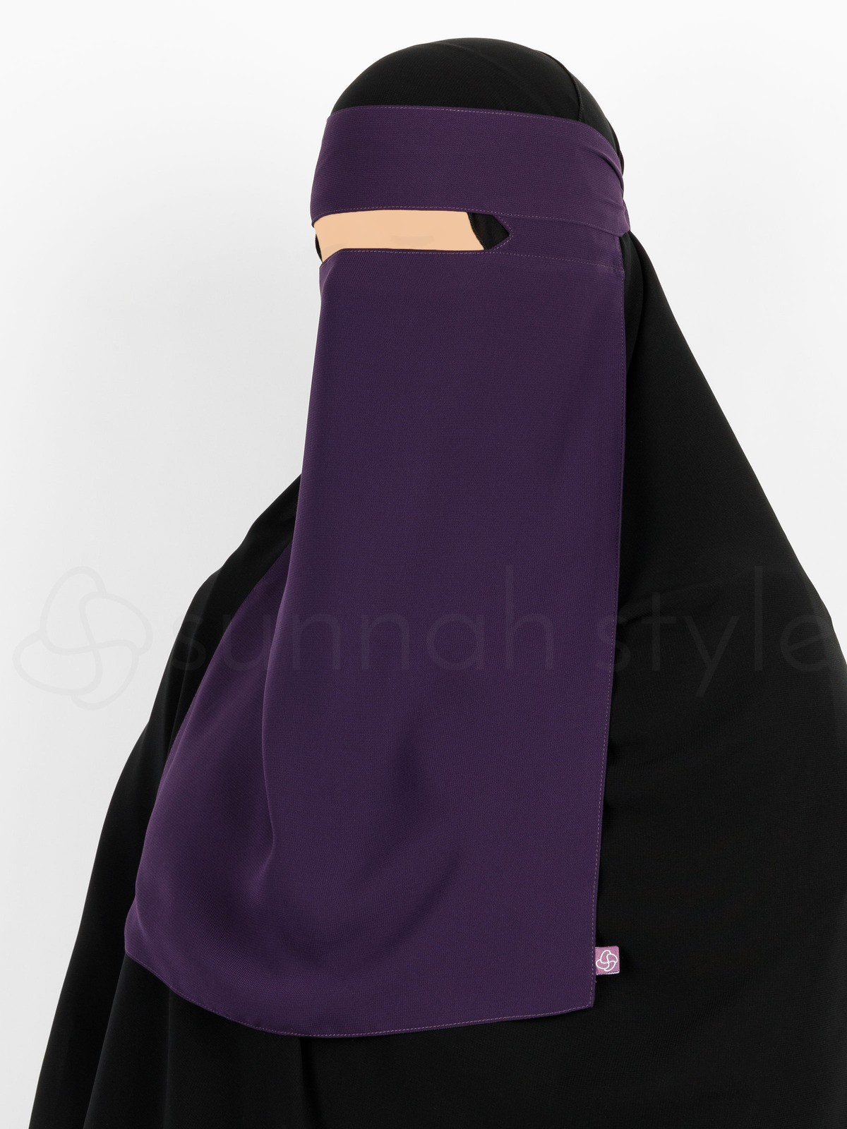 Sunnah Style - No-Pinch One Layer Niqab (Violet)