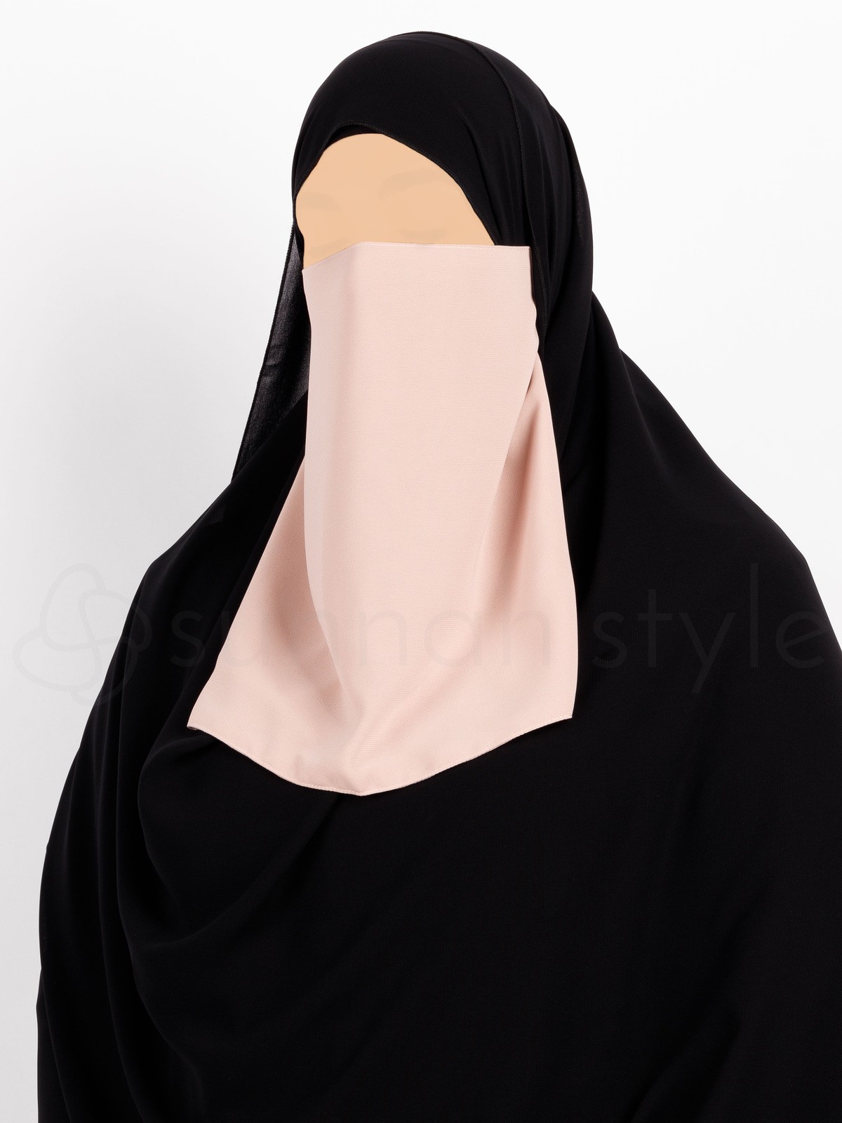 Sunnah Style - Elastic Half Niqab (Twilight Mauve)