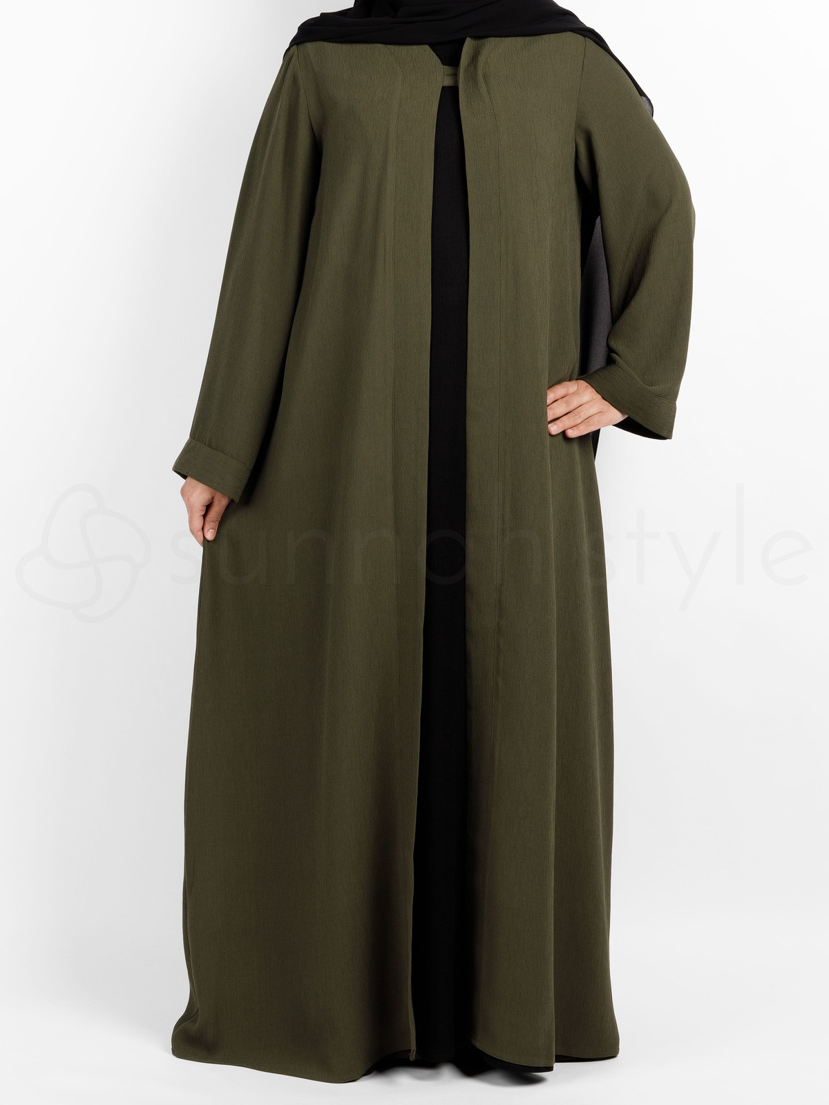 Sunnah Style - Brushed Robe (Army)