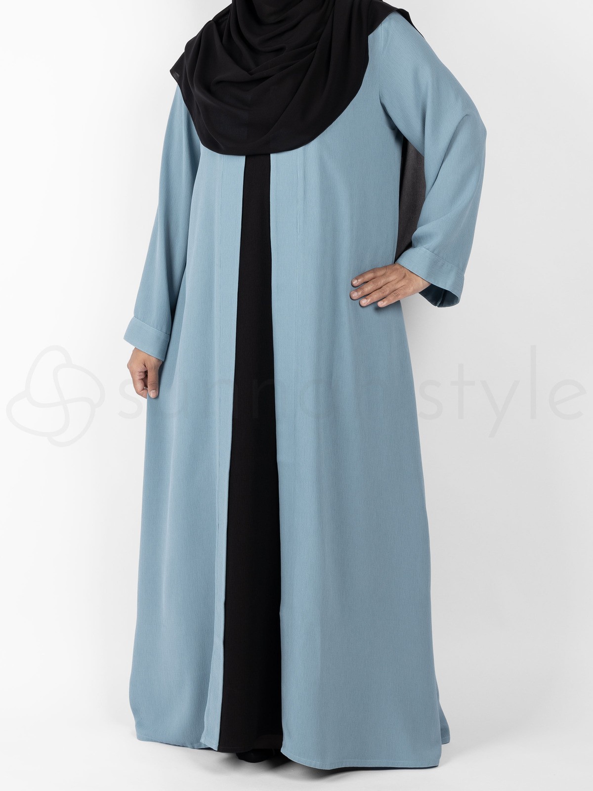 Sunnah Style - Brushed Robe (Sky Blue)