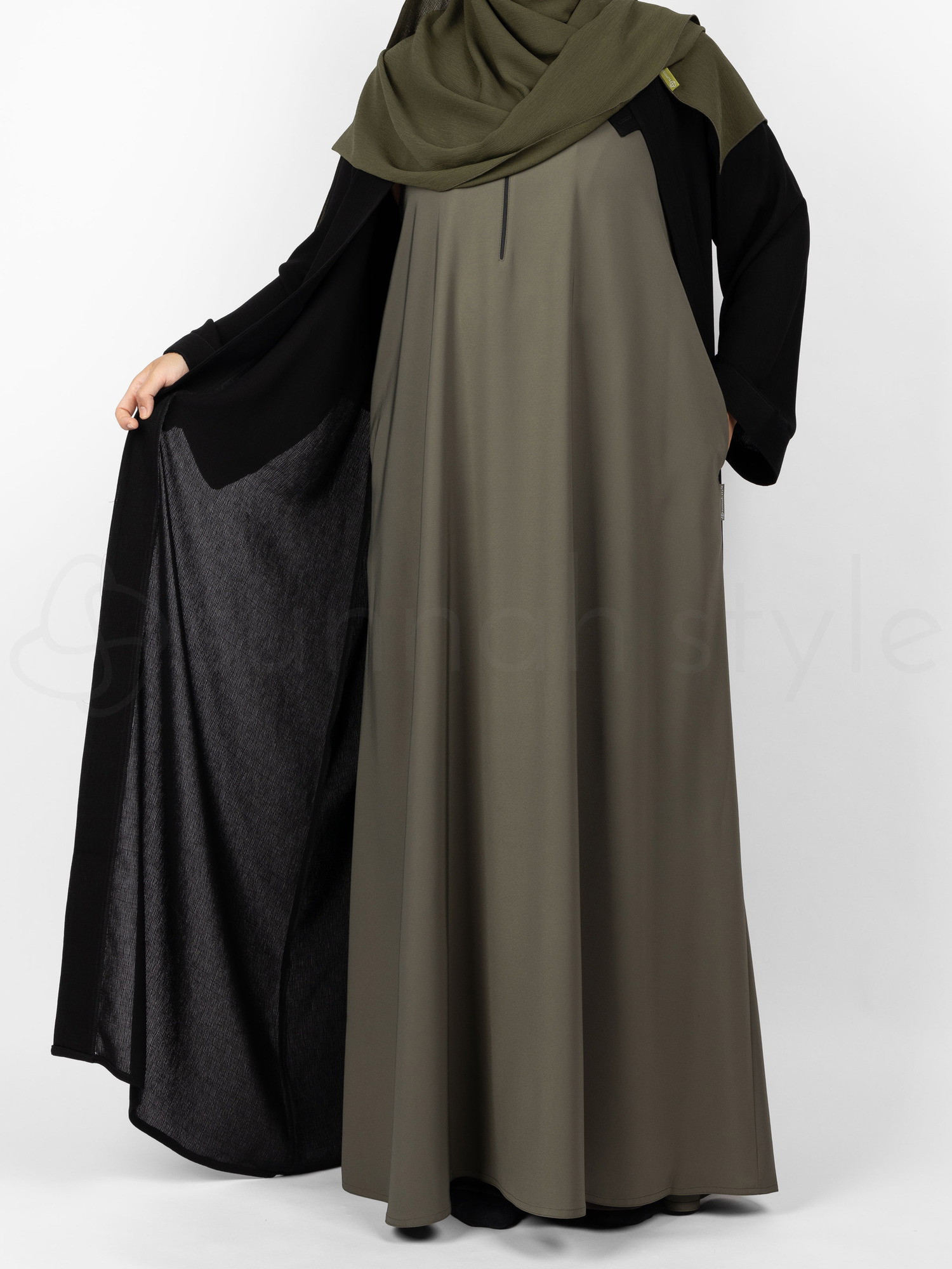 Transparent Umbrella Sleeves Abaya – SK Abayas