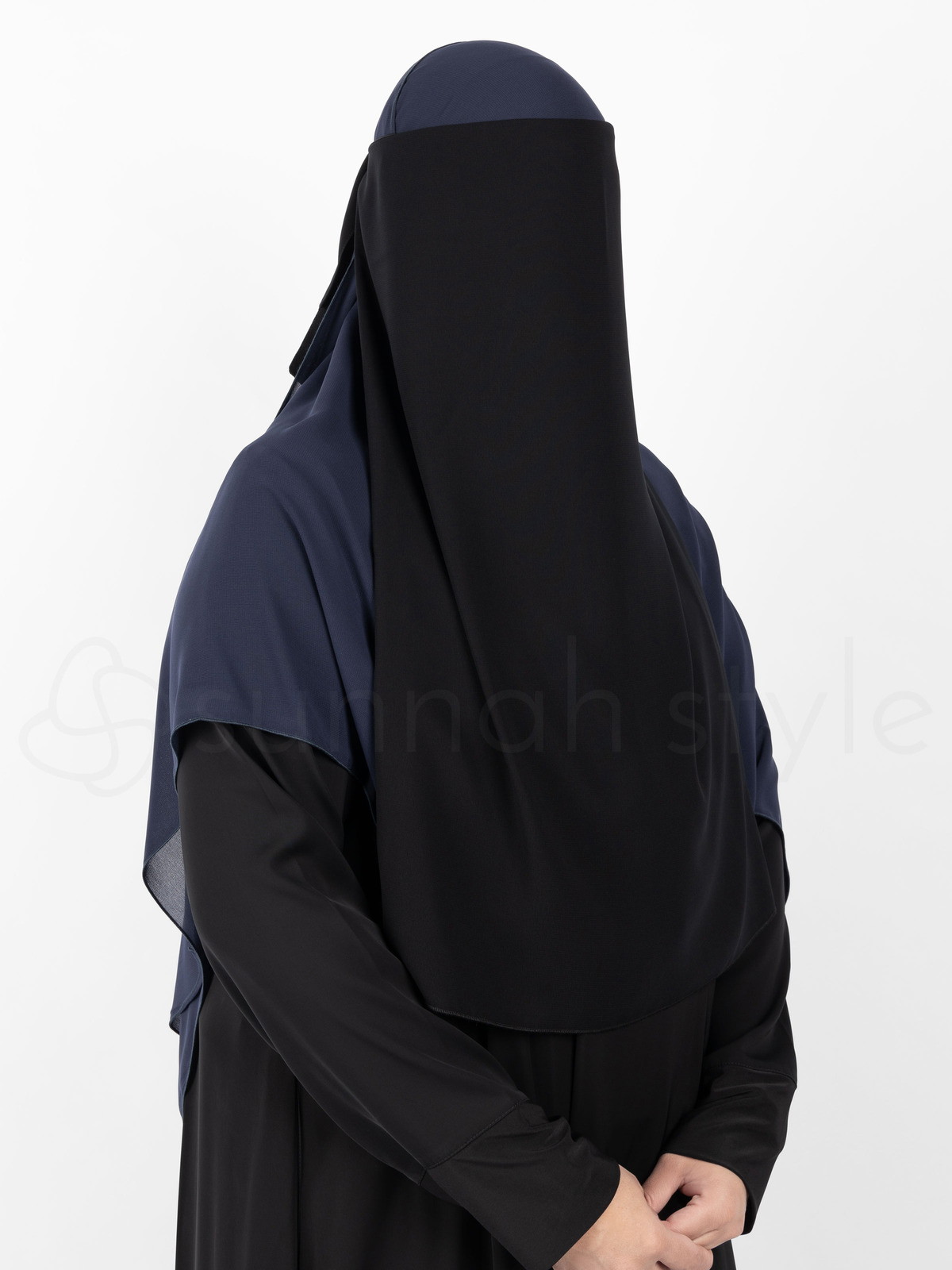 Narrow No-Pinch Three Layer Niqab