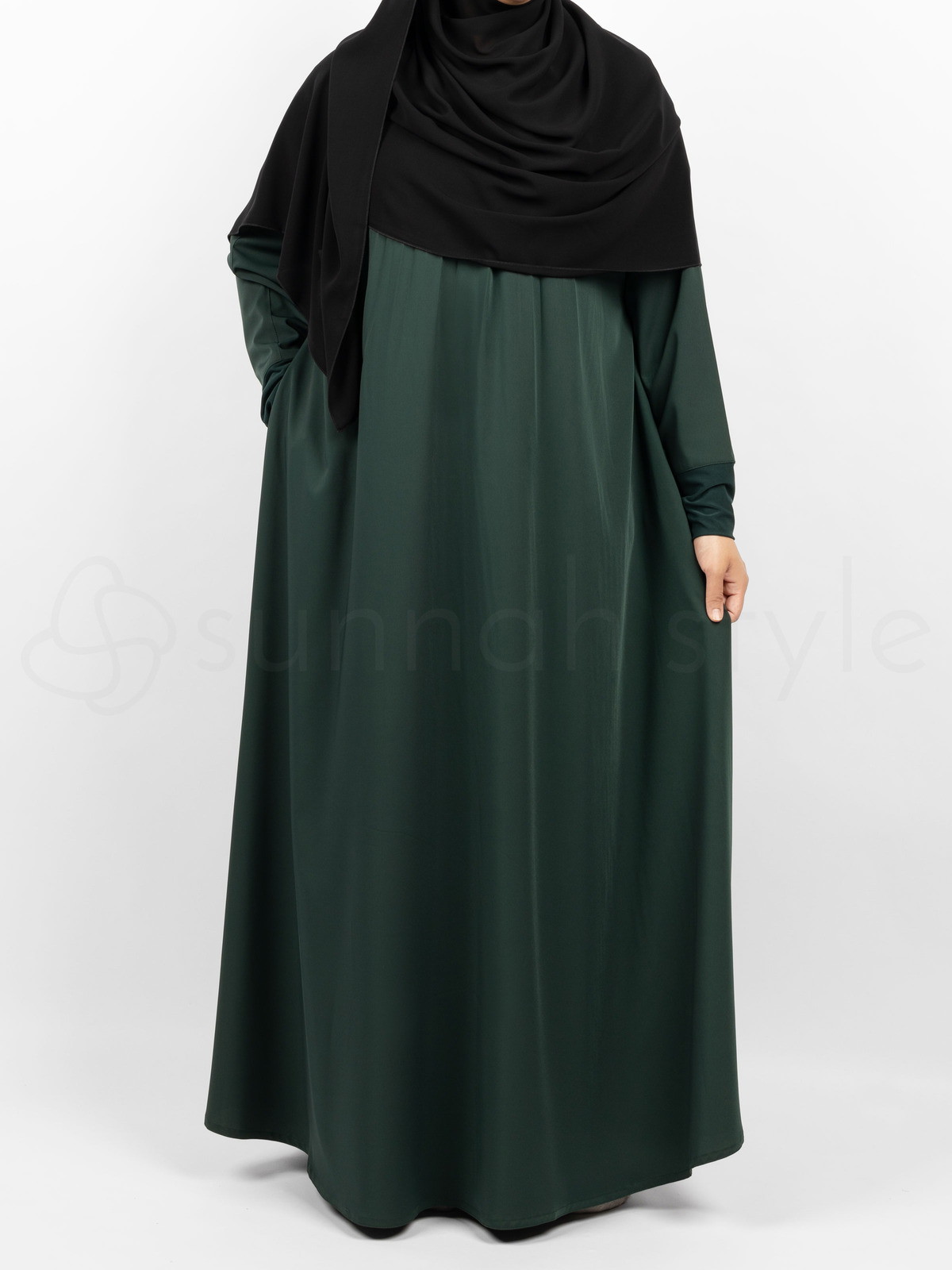 Simplicity Umbrella Abaya (Pine)