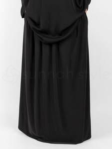 スカート Women's Soft Jersey Maxi Skirt Black Jersey Maxi Skirt (Black)