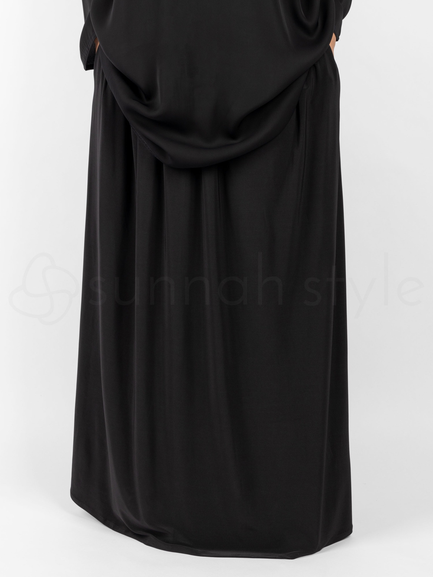 Jersey Maxi Skirt (Black) Jersey Maxi Skirt (Black)