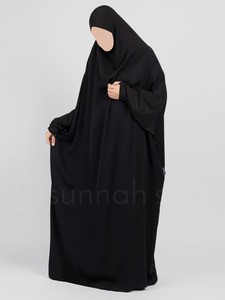 Signature Full Length Jilbab (Black)