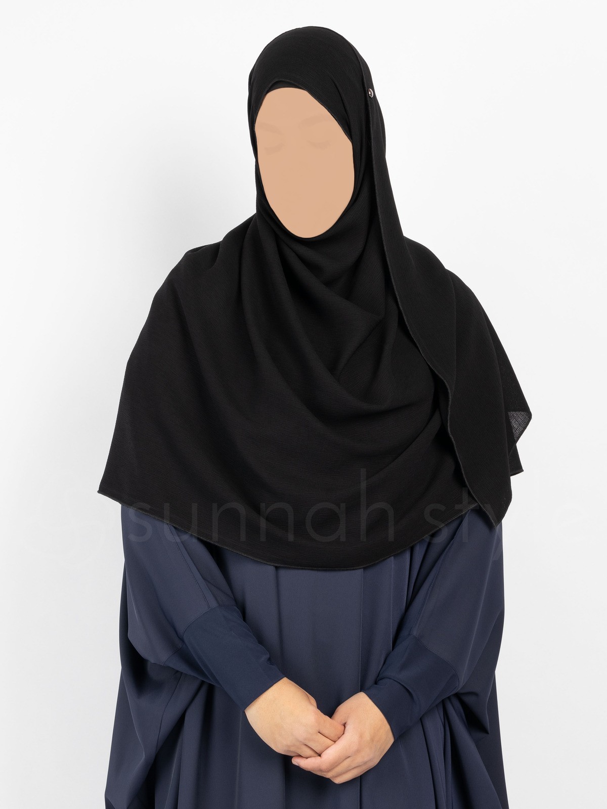Sunnah Style - Brushed Shayla - Large (Black)