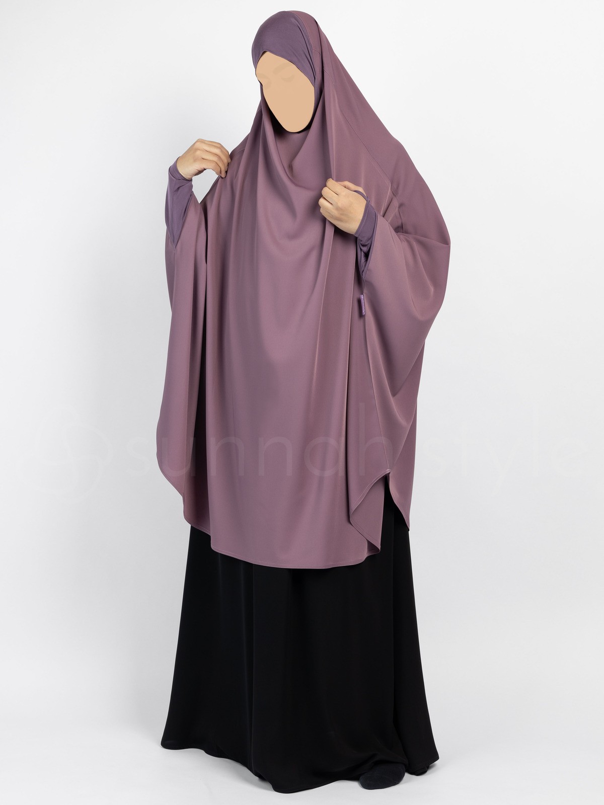 Sunnah Style - Signature Jilbab Top - Knee Length (Mauve)