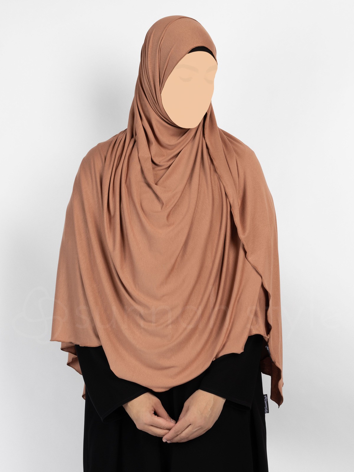 Sunnah Style - Urban Shayla (Soft Jersey) - XL (Terracotta)