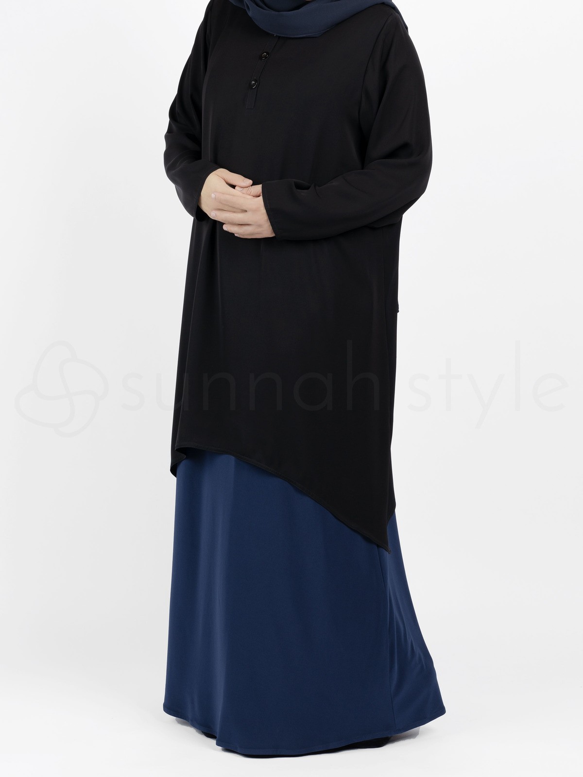 Sunnah Style - Avant Abaya Top (Black)