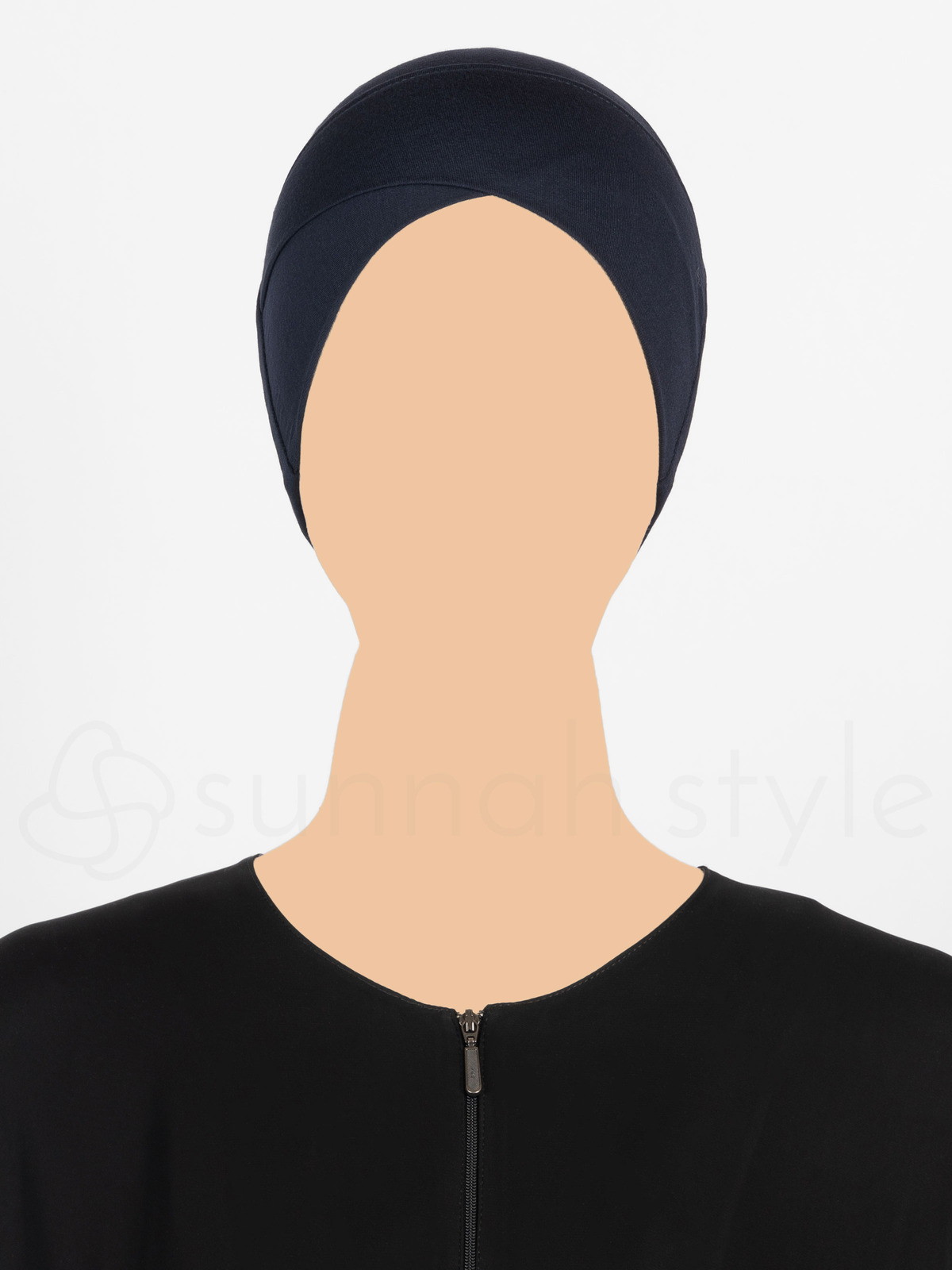 Sunnah Style - Crossover Underscarf (Navy Blue)