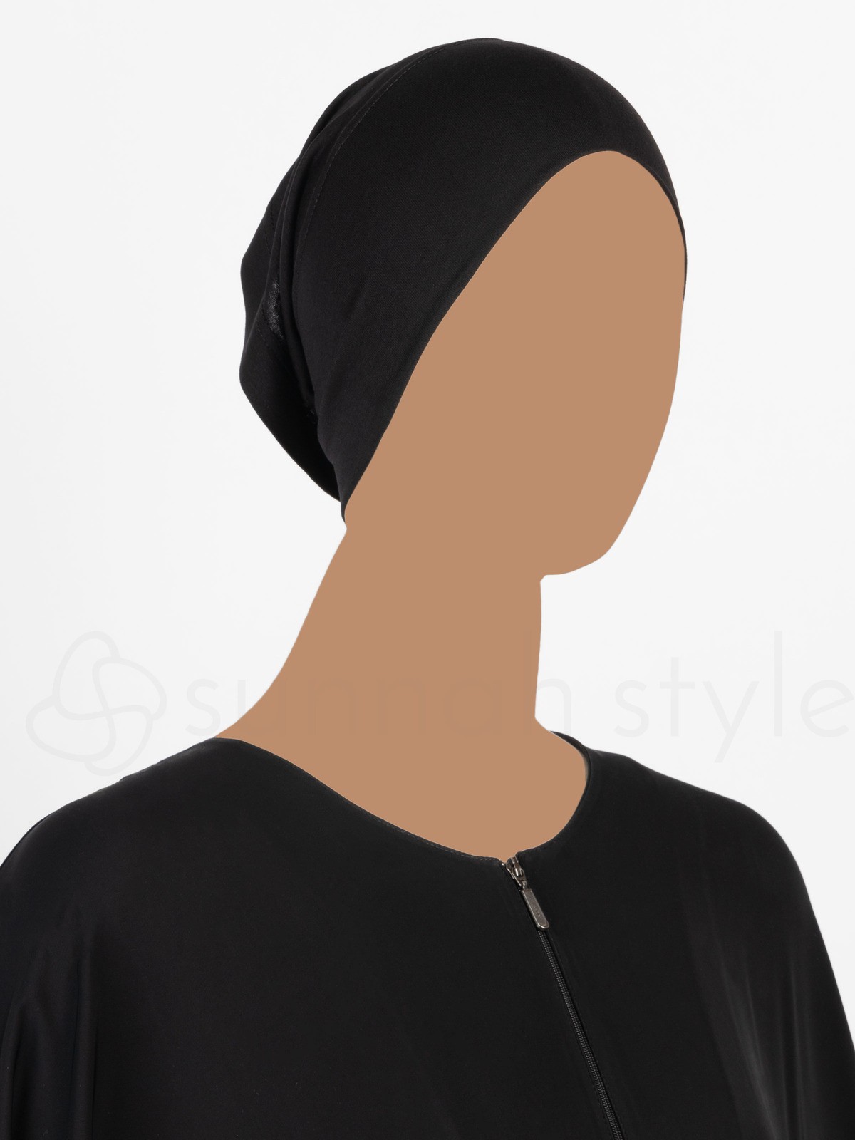 Sunnah Style - Rayon Tube Underscarf (Black)