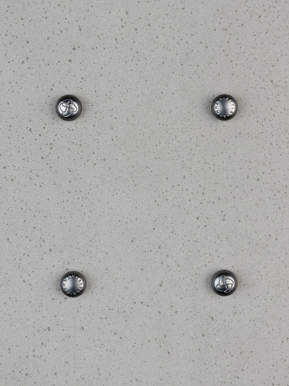 Sunnah Style - Esteem Wearable Hijab Magnets (Matte Gunmetal)