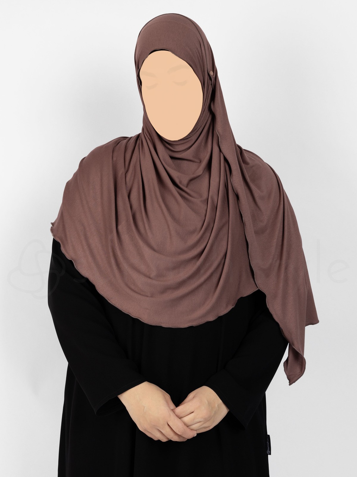 Sunnah Style Urban Shayla (Soft Jersey) - Large (Woodberry)