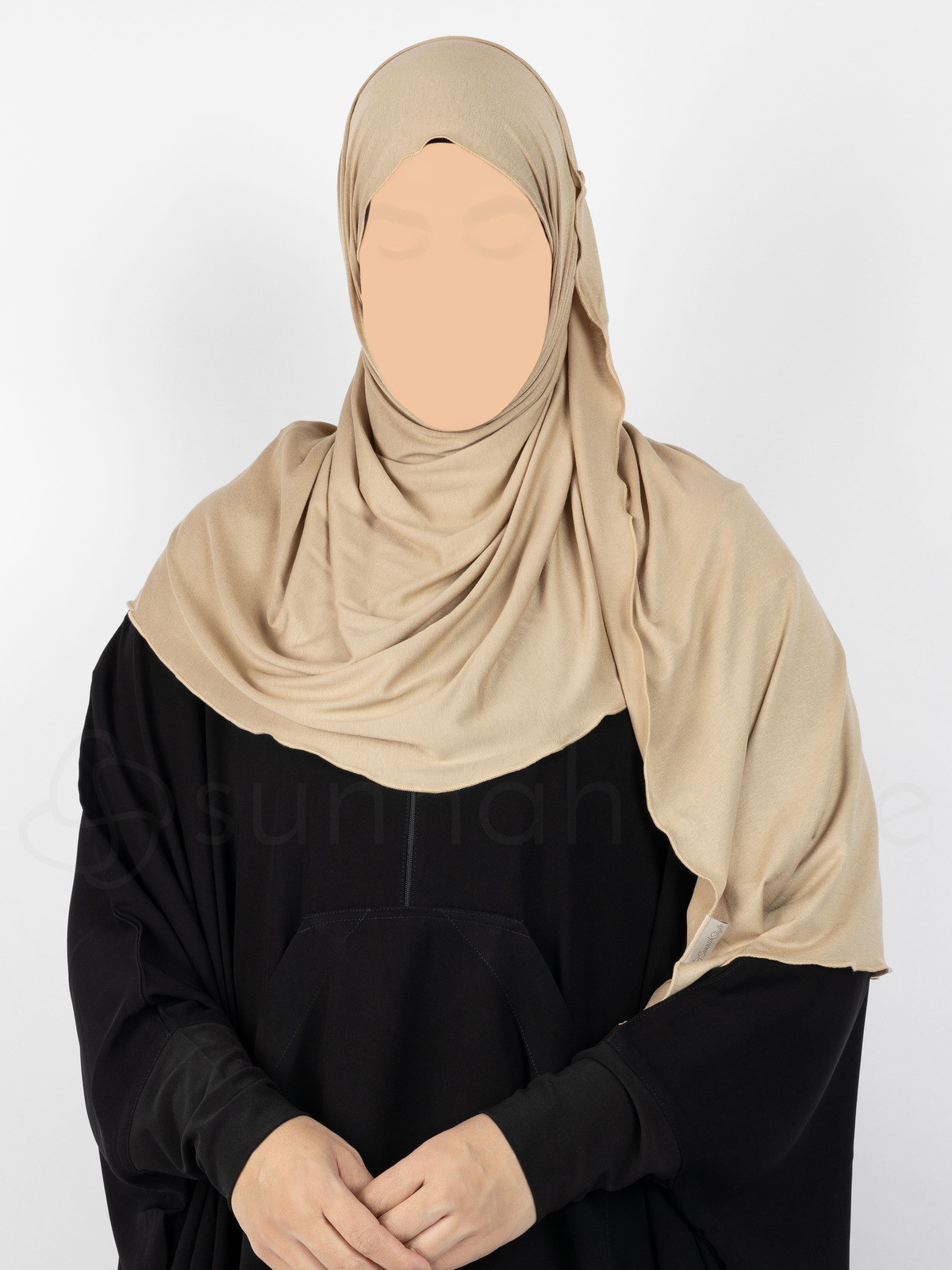 Sunnah Style - Urban Shayla (Soft Jersey) - Standard (Sand)