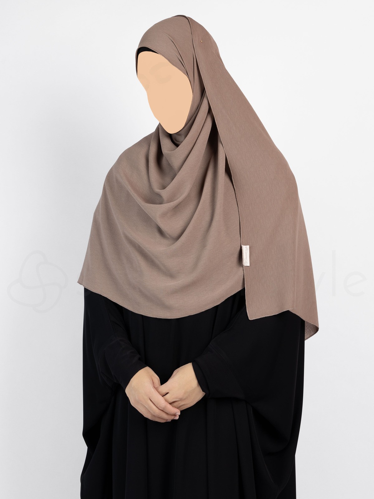Sunnah Style - Brushed Shayla - Large (Warm Taupe)
